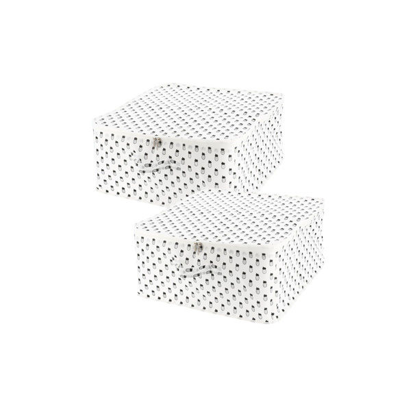 Lot de 2 housses zippées "Tropic"