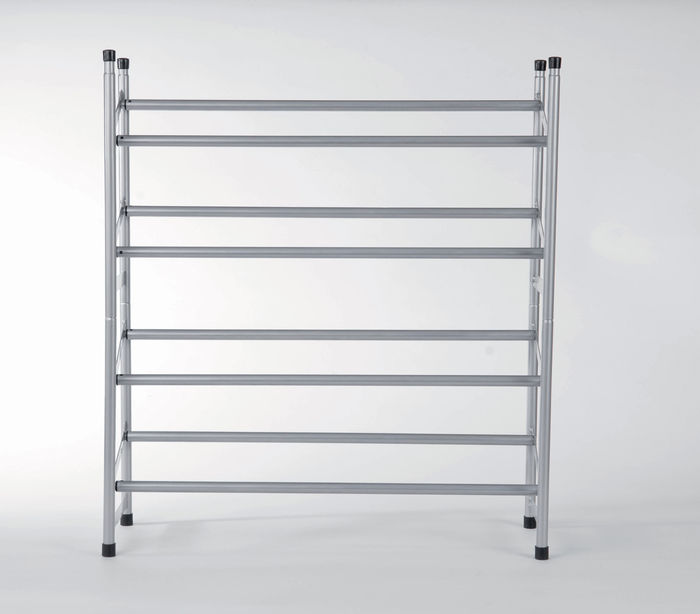 Lot de 2 range-chaussures 2 niveaux extensibles en métal "Stilito" 2 Compactor