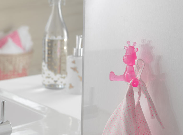 Lot de 3 Funny hooks Girafe Rose 2 Compactor