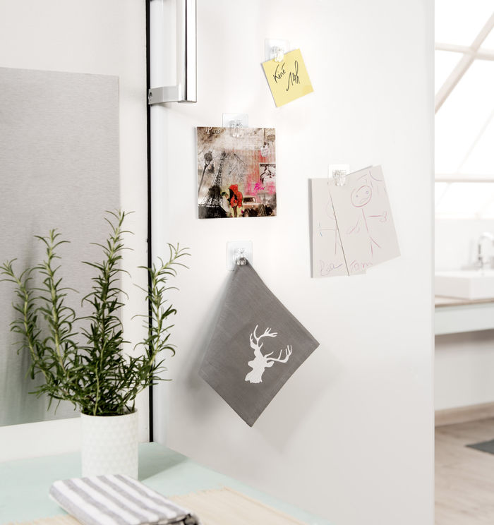 Lot de 4 pinces auto-adhésives "Clip" 2 Compactor