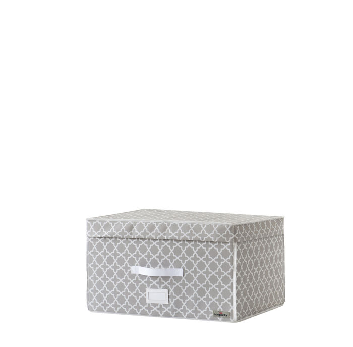Coffre rigide sous-vide Compactor taupe "Madison" XL 3 Compactor