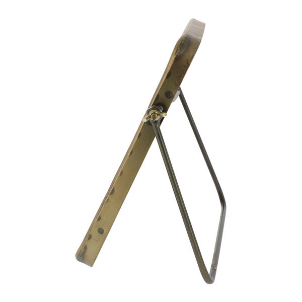 Miroir doré à poser