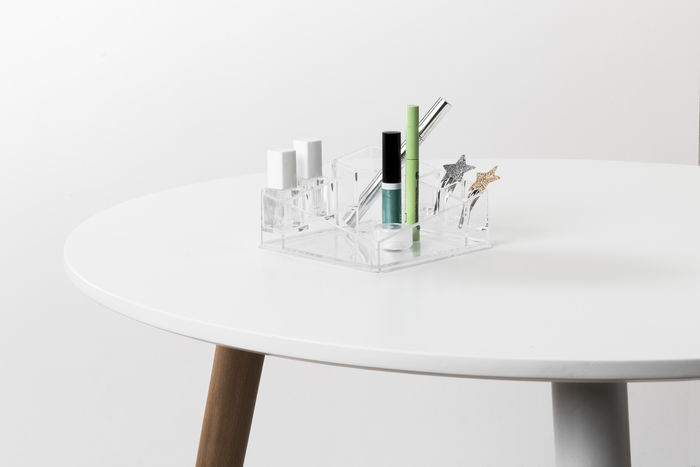 Présentoir maquillage 8 compartiments transparent 3 Compactor