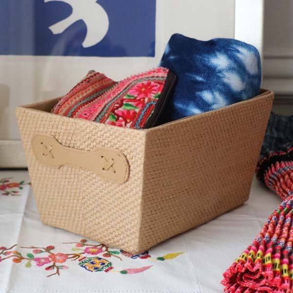 Panier "Beverly" beige