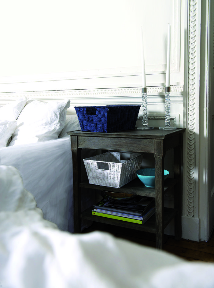 Panier de rangement bleu marine "Etna" 5 Compactor