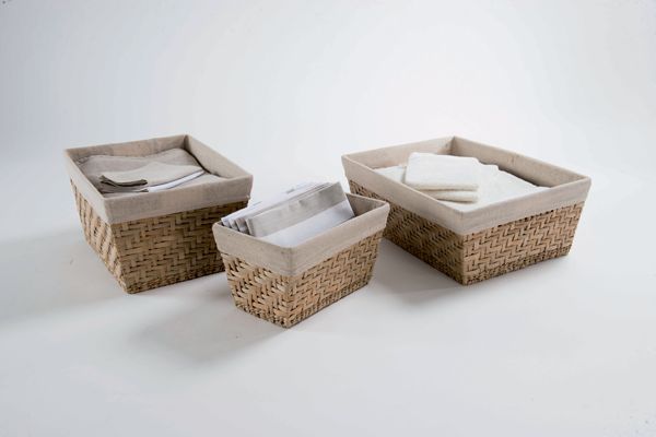 Panier de rangement naturel "Fiesta" S 5 Compactor