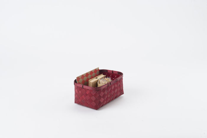 Panier de rangement rouge "Hanoi" S  2 Compactor