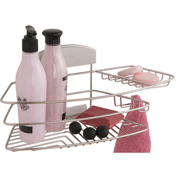 Panier de douche mural en inox "Show" 1 Compactor