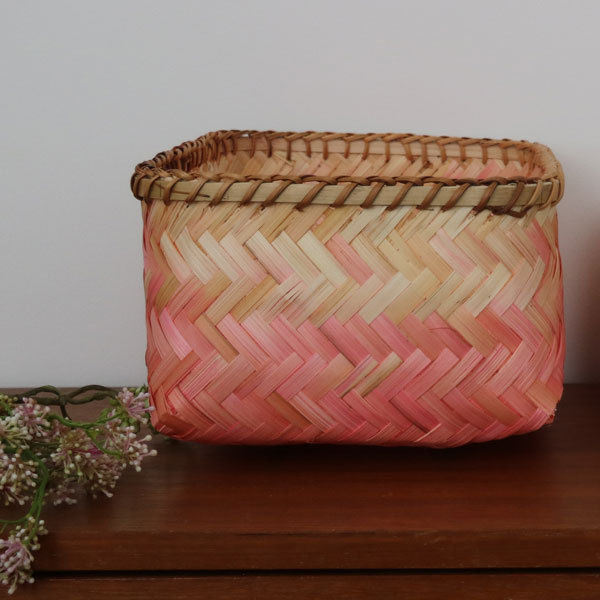 Panier "Nouméa" Rose  Taille L