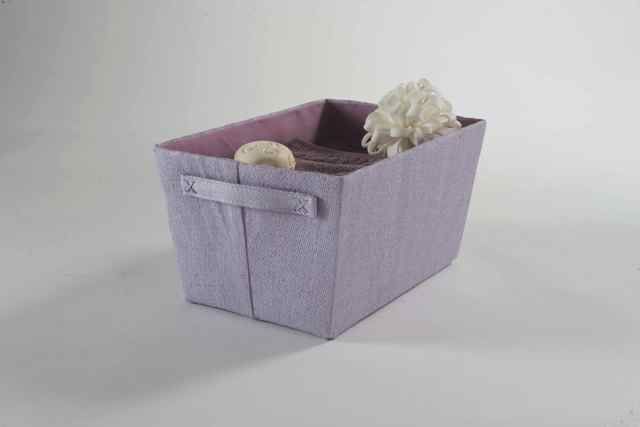 Panier de rangement violet "Rio" 2 Compactor