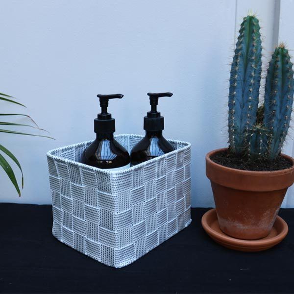 Panier "Toronto" blanc