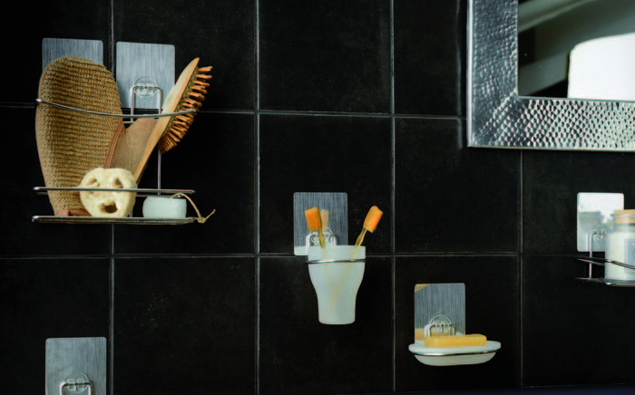 Patch auto-adhésif de rechange repositionnable gris "Bestlock Magic" 5 Compactor