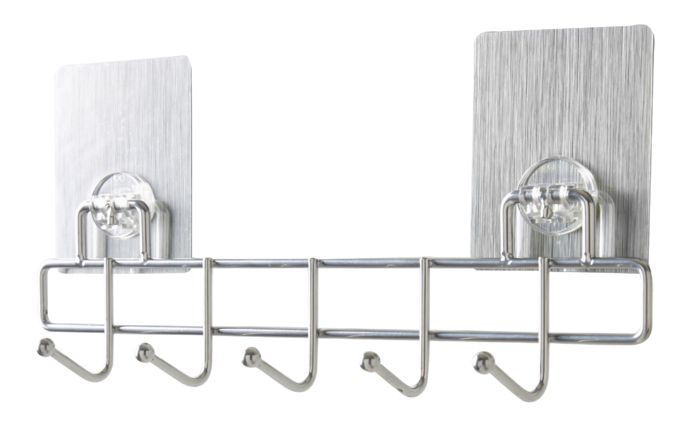 Patère murale auto-adhésive 5 crochets "Bestlock Magic" 1 Compactor