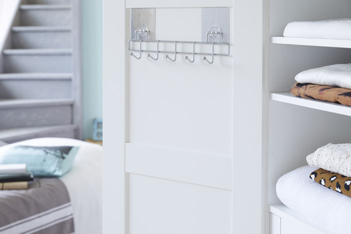 Patère murale auto-adhésive 5 crochets "Bestlock Magic" 3 Compactor