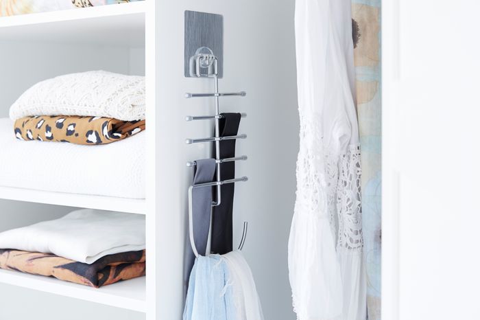 Porte-cravates et foulards mural auto-adhésif "Bestlock Magic" 3 Compactor