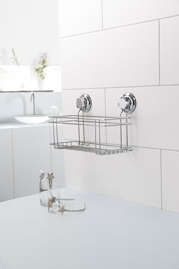 Panier à ventouses argent "Bestlock" grand modèle 2 Compactor