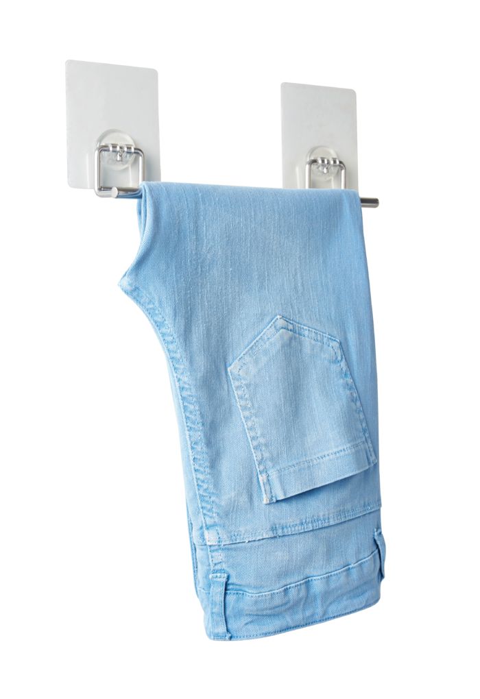 Porte-pantalons mural simple auto-adhésif "Bestlock Magic" 2 Compactor