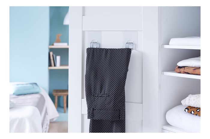 Porte-pantalons mural simple auto-adhésif "Bestlock Magic" 3 Compactor