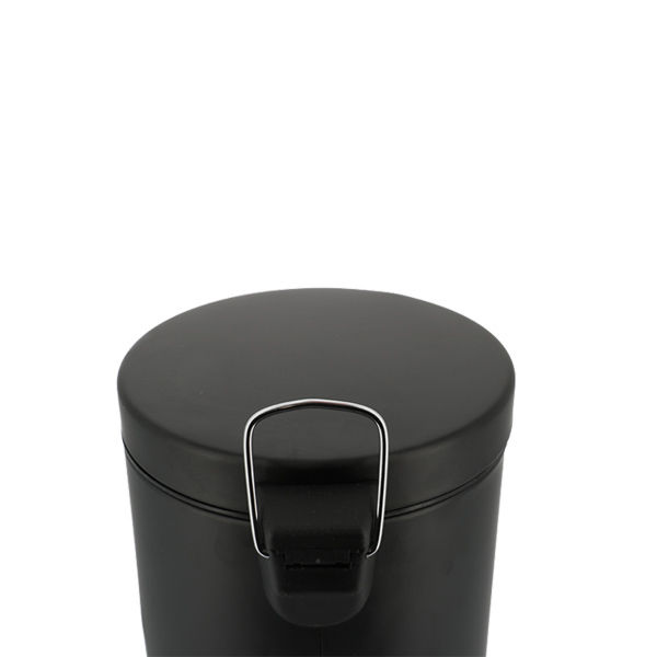 Poubelle noire 5 litres petit modèle