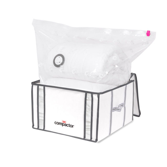 Housse souple sous-vide Compactor blanche "Life" M 1 Compactor