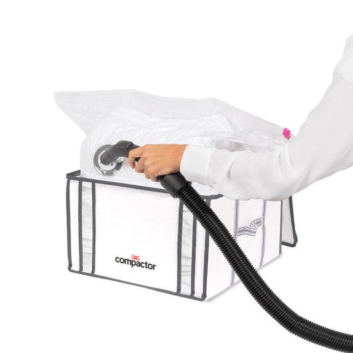 Housse souple sous-vide Compactor blanche "Life" M 2 Compactor