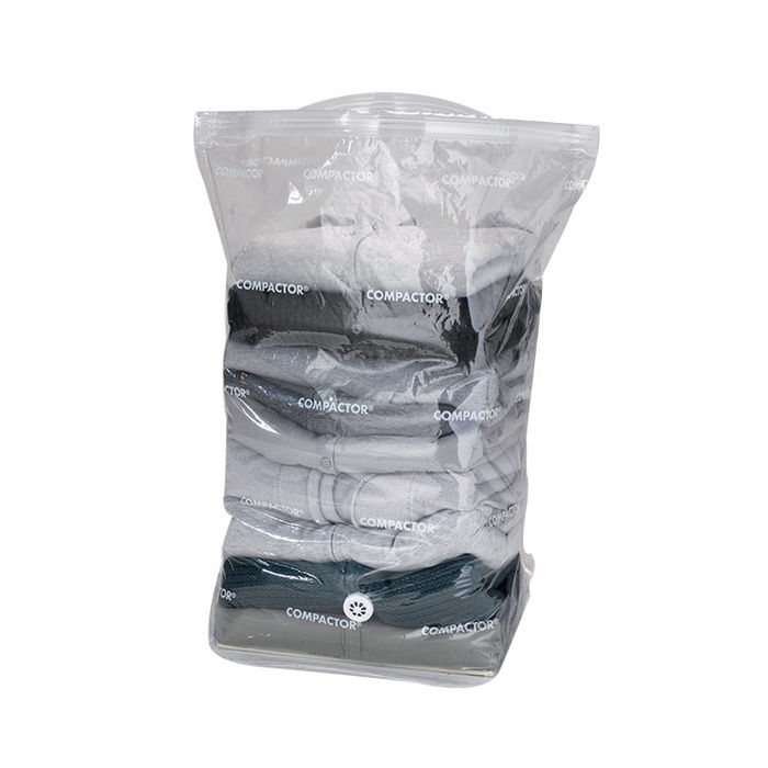 Lot de 2 sacs de compression avec ou sans aspirateur "Compact Express" 3 Compactor