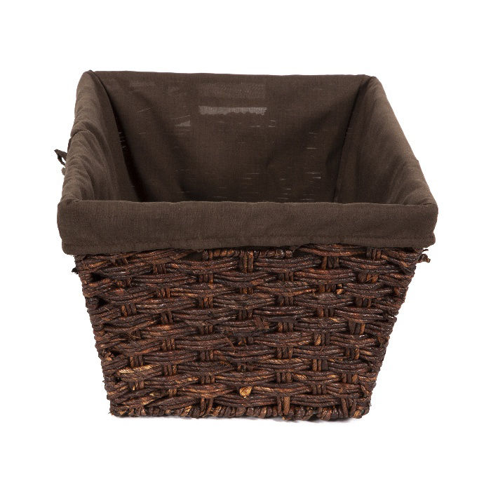 Panier de rangement rectangulaire marron "Holva" 3 Compactor