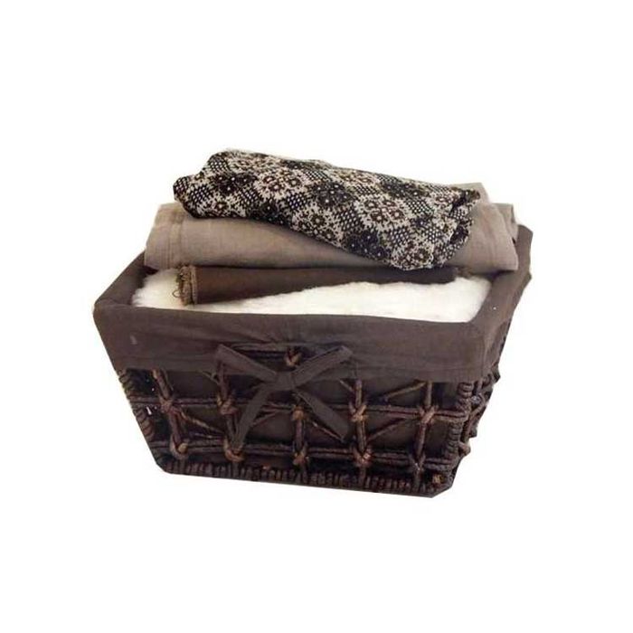 Panier de rangement marron "Cara" 1 Compactor