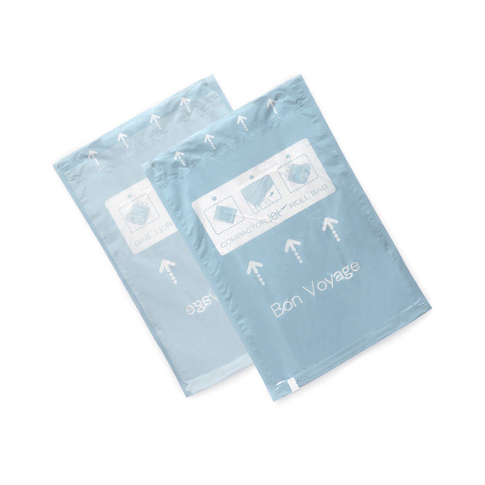 Lot de 2 sacs de compression manuelle "Roll-up" S 1 Compactor