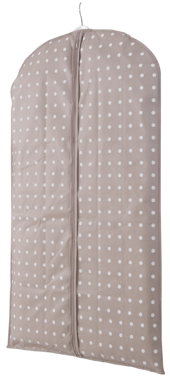 Housse courte pour vêtements marron "Rivoli" 1 Compactor