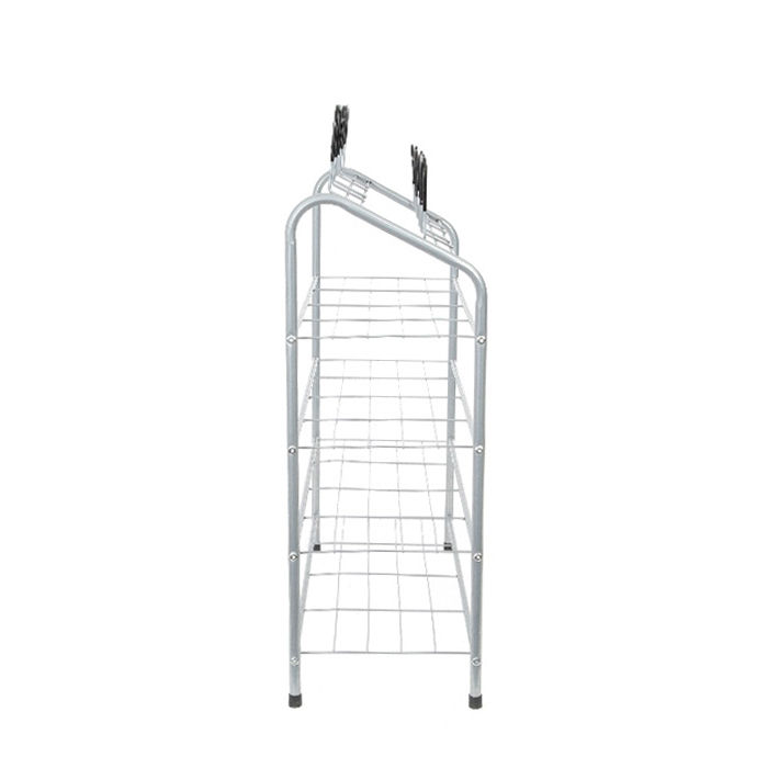 Etagère range-chaussures multi-supports en métal "Harry" 3 Compactor