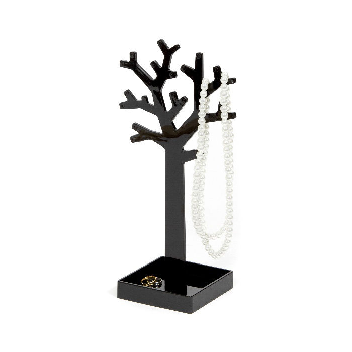Porte-bijoux arbre noir 3 Compactor