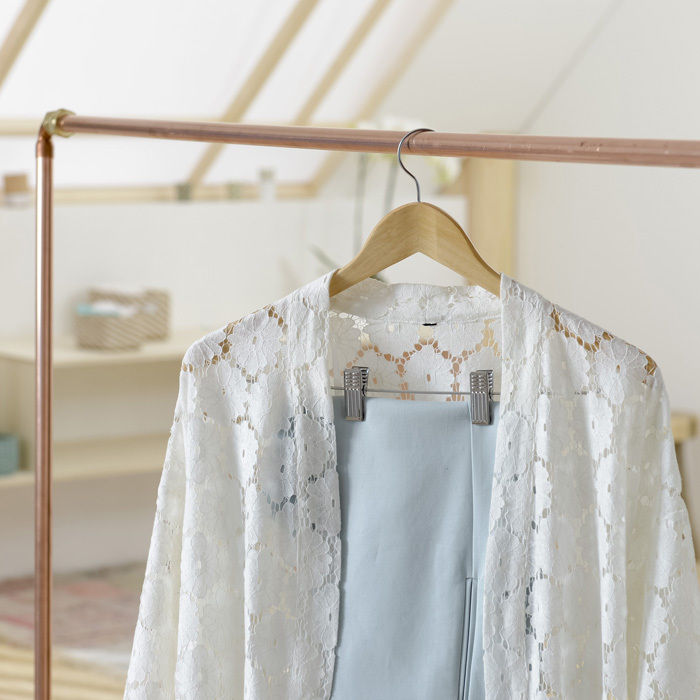 Cintre à pinces en bois "Woody" 4 Compactor