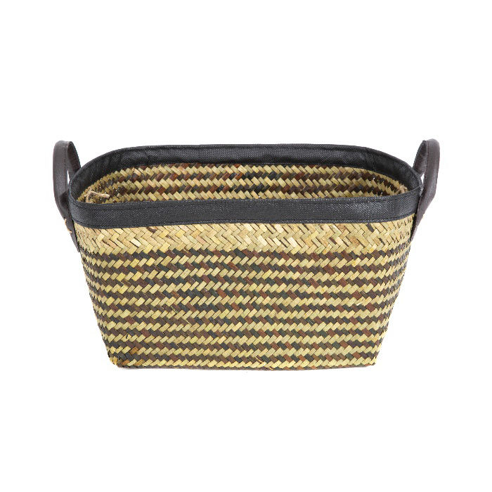 Panier de rangement marron et noir "Padang" M 2 Compactor