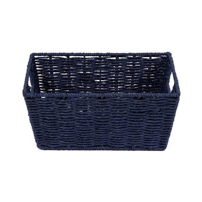 Panier de rangement bleu marine "Etna" 2 Compactor
