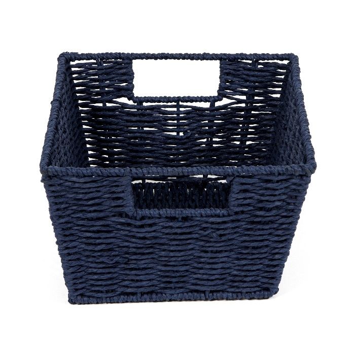 Panier de rangement bleu marine "Etna" 3 Compactor
