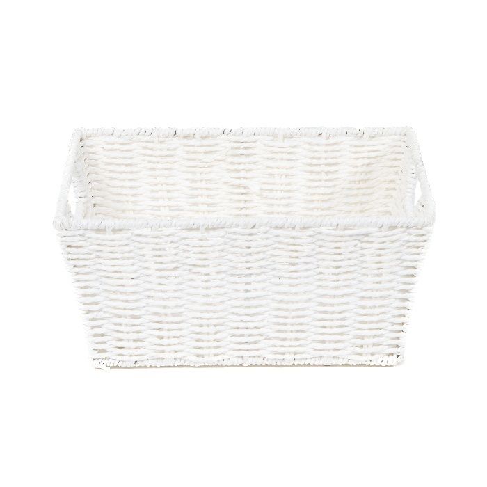 Panier de rangement blanc "Etna" 2 Compactor