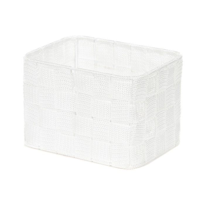Panier de rangement blanc "Stan" 1 Compactor