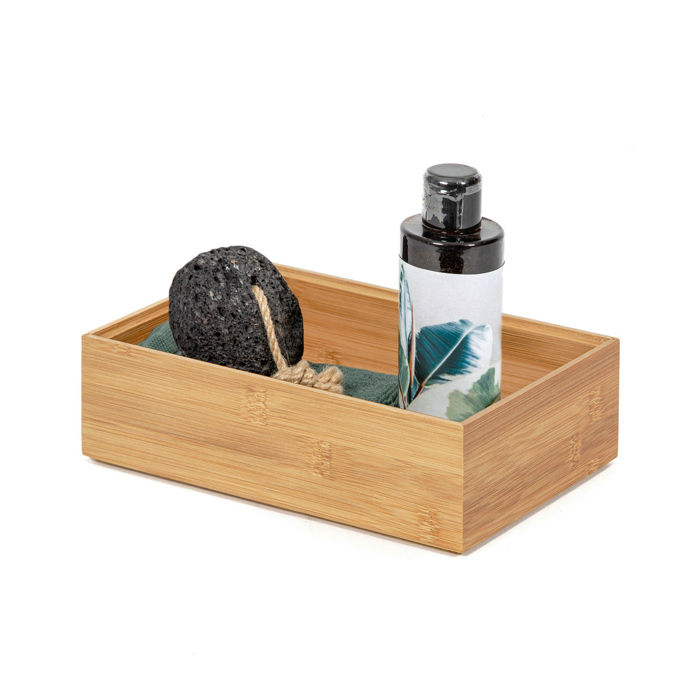 Casier de rangement rectangulaire en bambou "Osaka" L 4 Compactor