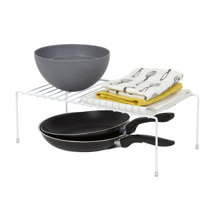 Tablette de rangement blanche pour cuisine 3 Compactor