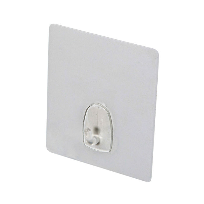 Crochet auto-adhésif transparent repositionnable "Bestlock Magic" 1 Compactor