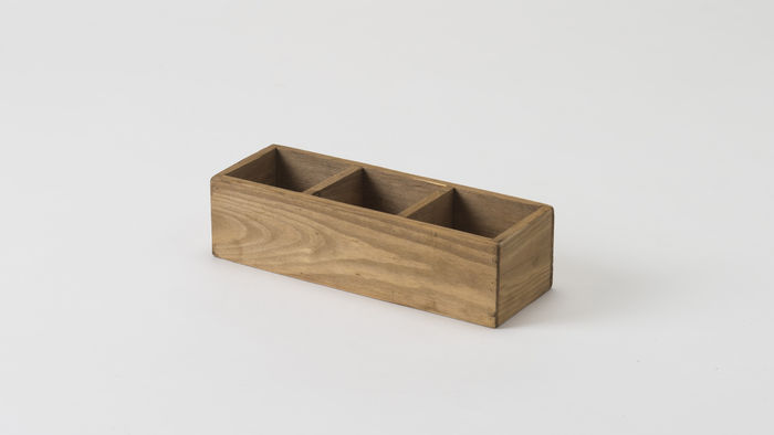 Casier 3 compartiments en bois « Vintage »  2 Compactor