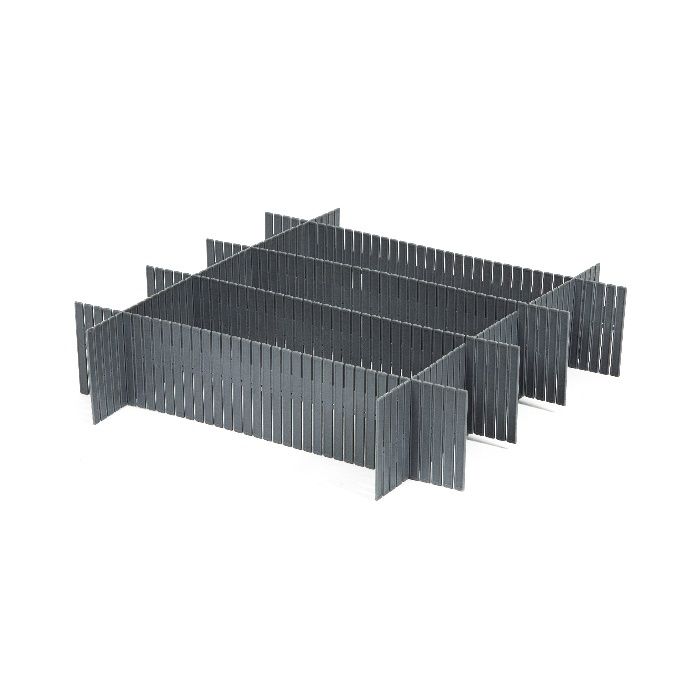 Organisateur de tiroir modulable gris "Free" 4 Compactor