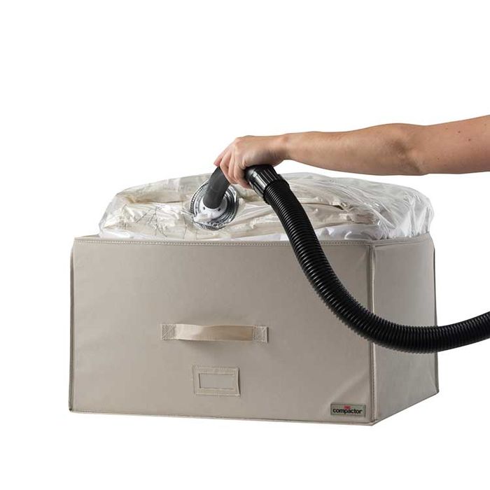 Lot Compactor "2.0" sous-vide : coffre rigide XL + housse souple XXL 6 Compactor