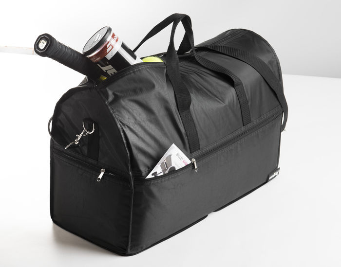 Sac de voyage noir "Jet" 1 Compactor