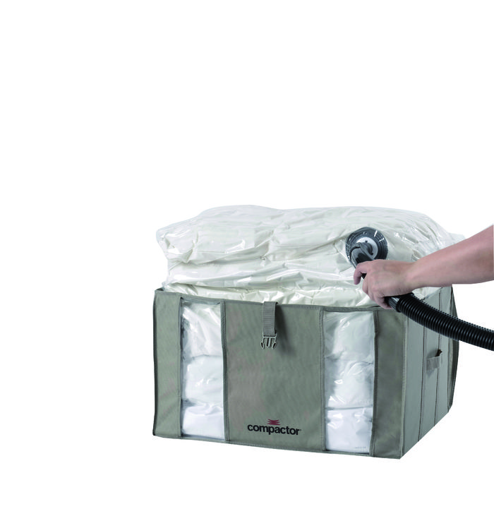 Housse souple sous-vide Compactor taupe "Home" L 3 Compactor