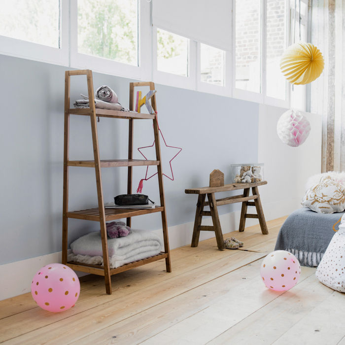 Etagère 4 niveaux en bambou "Riga" 6 Compactor