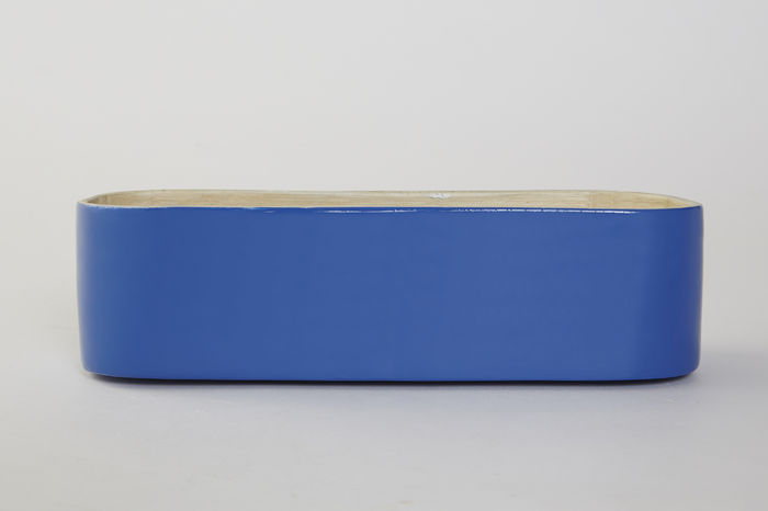 Vide-poches en bambou laqué bleu "Danang" 3 Compactor