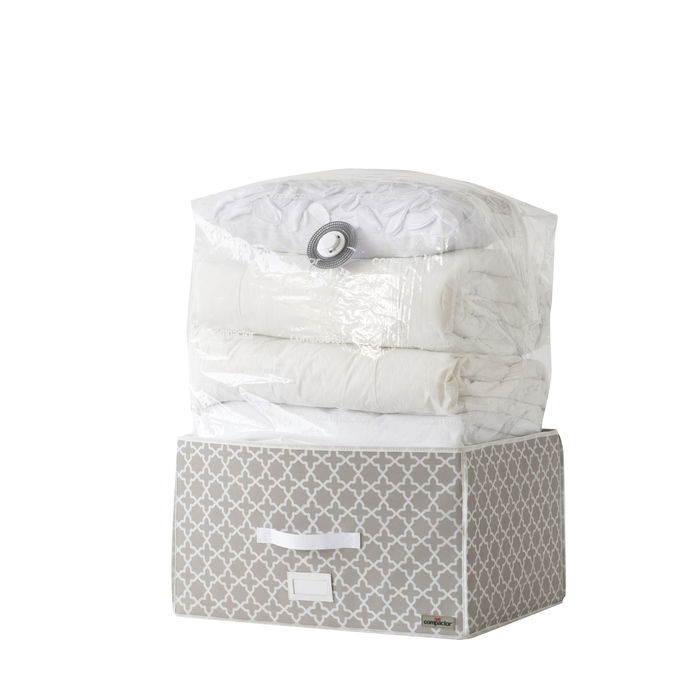 Lot Compactor "Madison" sous-vide : coffre rigide XL + housse souple XXL 2 Compactor