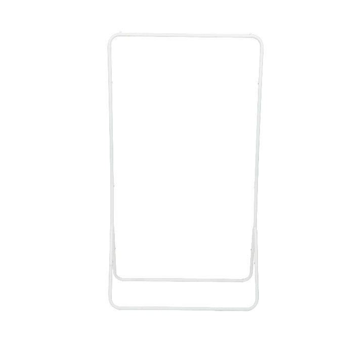 Portant blanc en métal arrondi "Fyn" 2 Compactor